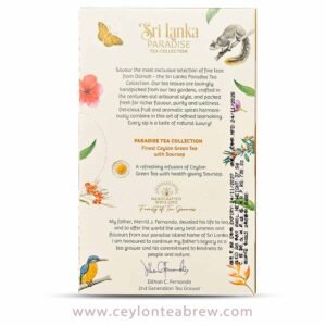 Dilmah Ceylon Green tea with natural Soursop flavor