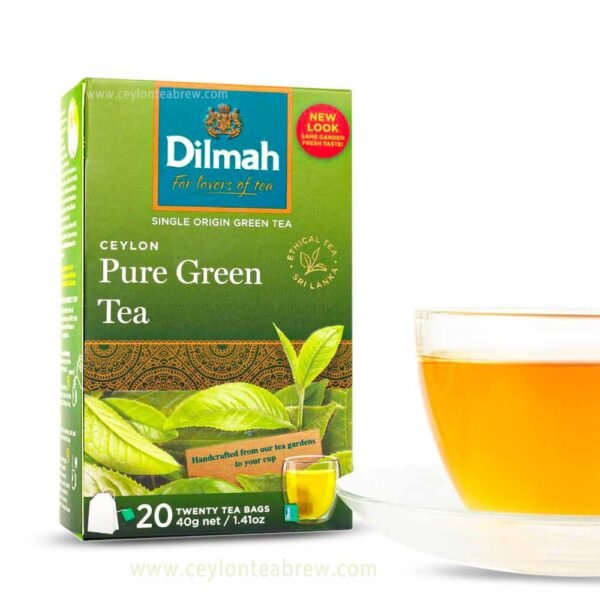 Dilmah Pure Ceylon Green Tea bags 3