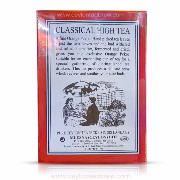 Mlesna Ceylon classic High leaf tea orange pekoe - Image 3