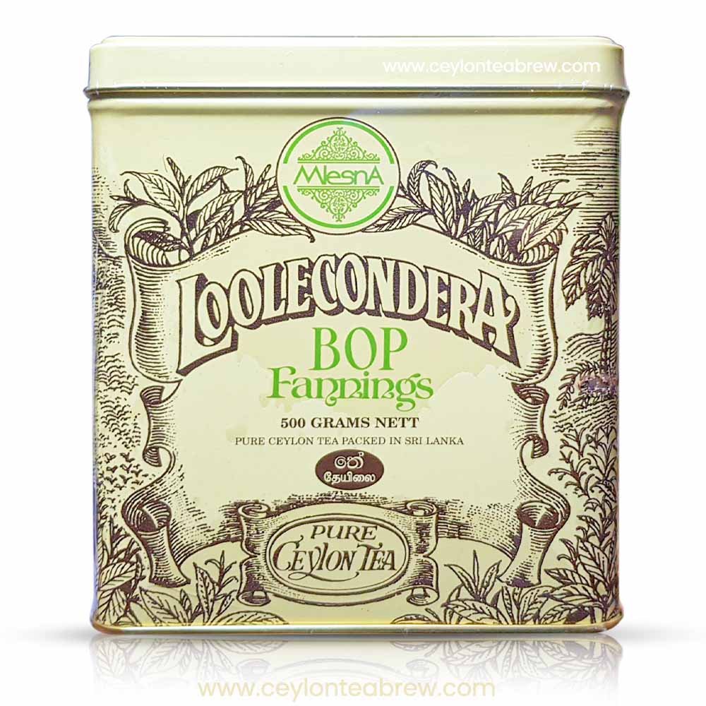 Mlesna Ceylon Loolecondera Loose leaf BOP best tea 500g