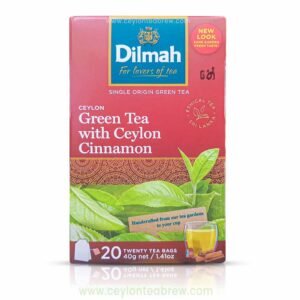 Pure Ceylon Green Tea bags with Ceylon Cinnamon extracts
