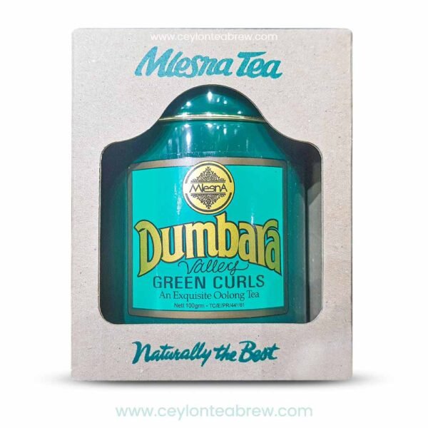 Mlesna Ceylon Luxury Dumbara valley Green curls Oolon leaf tea