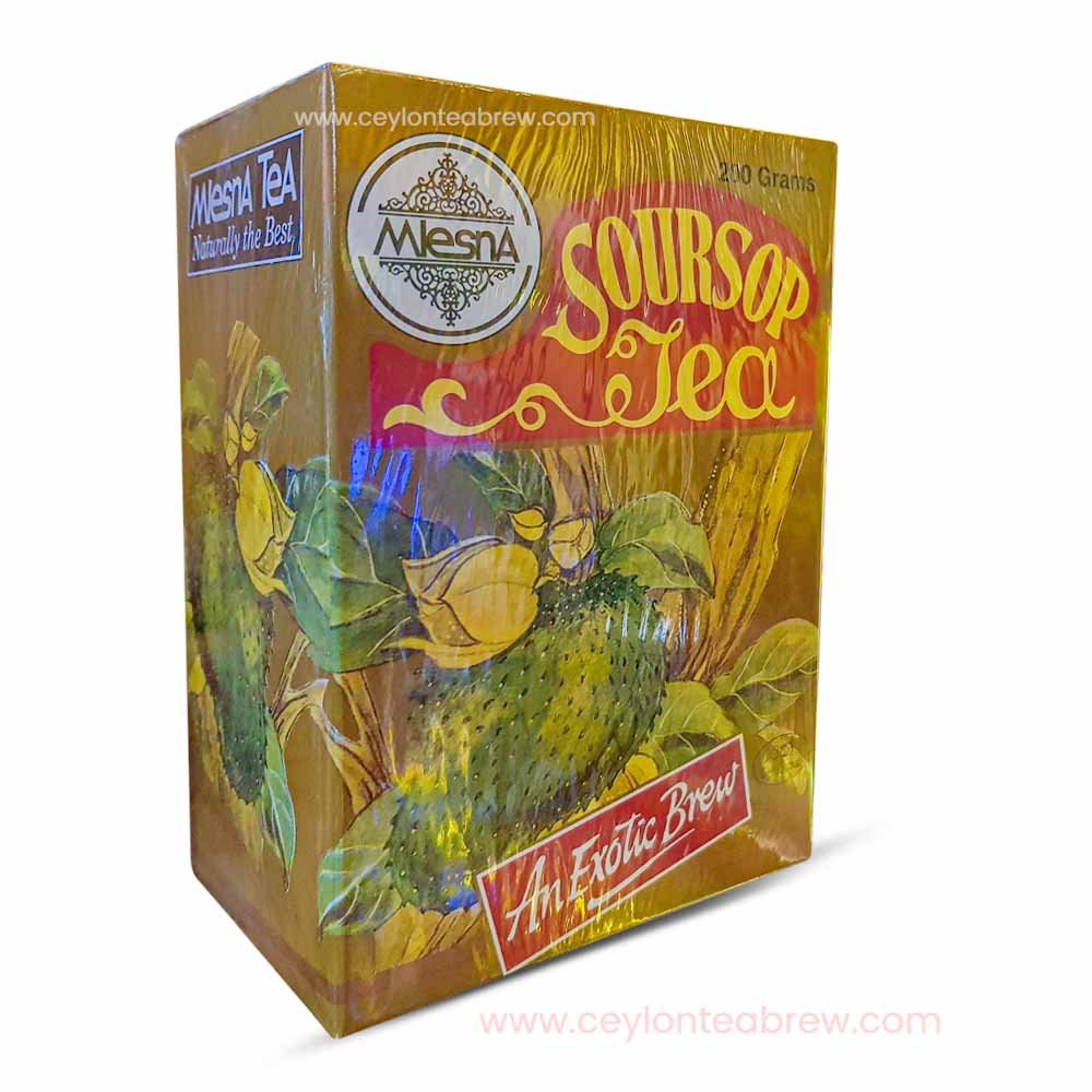 Mlesna Ceylon black leaf tea with Soursop extracts