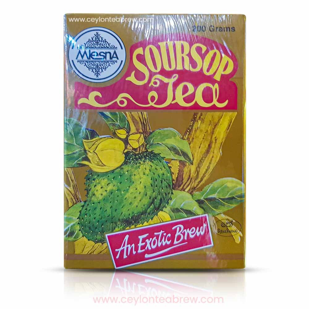 Mlesna Ceylon black leaf tea with Soursop extracts