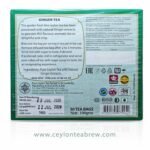Mlesna Ceylon black tea bags with ginger extracts