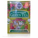 Mlesna Ceylon green leaf tea with strawberry flavor
