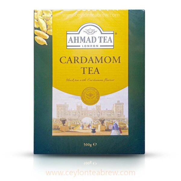 Ahmed tea London Ceylon black leaf tea with natural cardamom extracts - Image 1