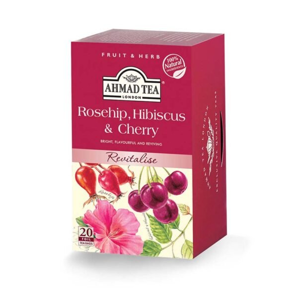 Ahmed Tea London Ceylon Rosehip , Hibiscus and Cherry flavor - Image 1