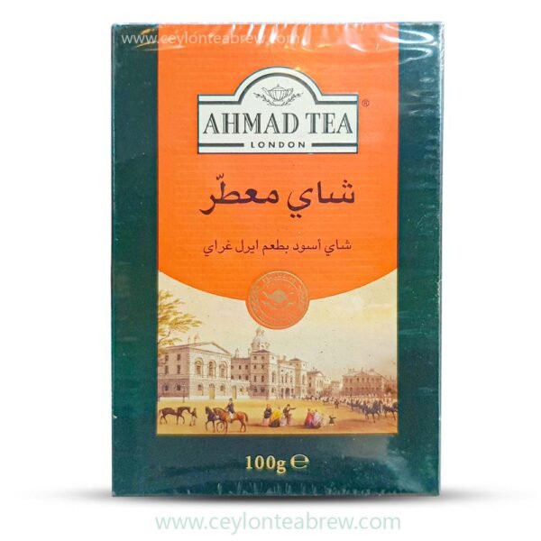 Ahmed Tea London Pure Ceylon special blend leaf tea with earl grey 100g - Image 4