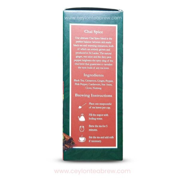 Ahmed tea Chai Spice Loose tea 100g