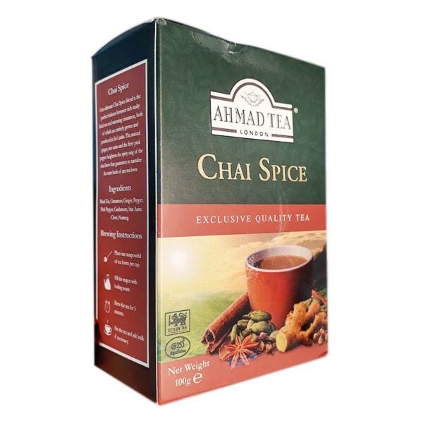 Ahmed Tea London Ceylon Chai Spice Loose tea 100g - Image 3