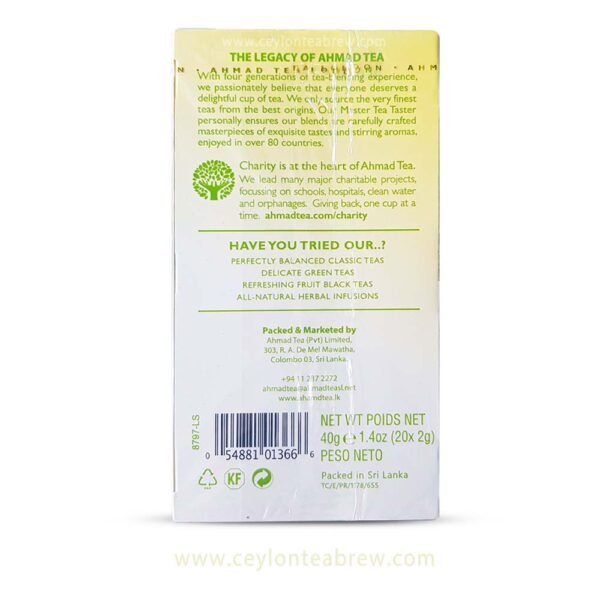Ahmed Tea London Infusion Detox Pleasant herbal tea drink - Image 3