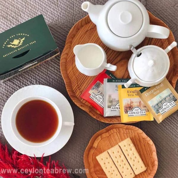 Ahmed Tea London Ceylon six flavored tea 60 enveloped collection gift pack - Image 3