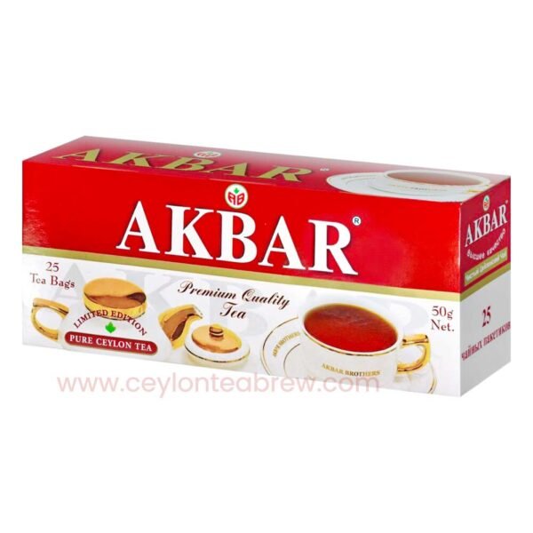 Akbar Ceylon Premium pure Black tea bags - Image 10