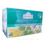 Ahmed Tea London Peppermint and Lemon flavored Ceylon tea bags with fruits pieces - Image 3