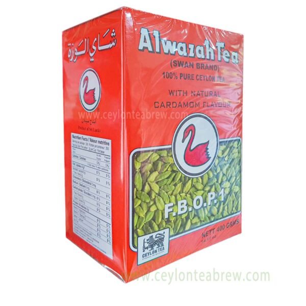 Alwazah Ceylon black leaf tea with natural Cardamom rich in antioxidant - Image 4