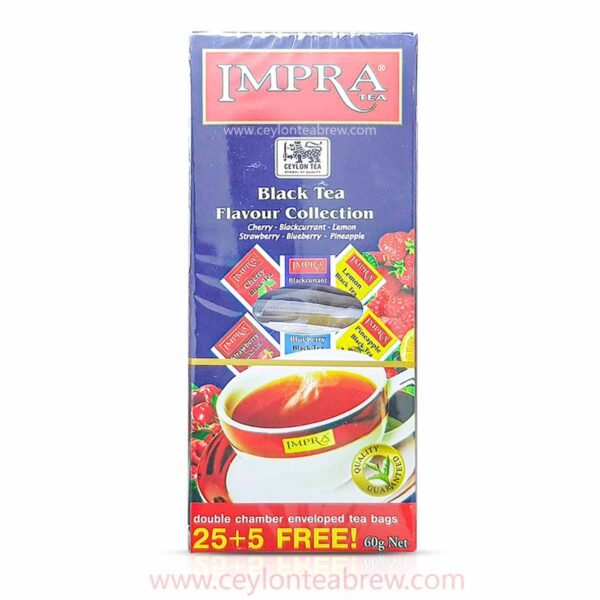 Impra Ceylon black tea fruit flavored tea collection
