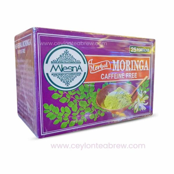 Mlesna Pure Natural Herbal Moringa tea drink without caffeine - Image 2