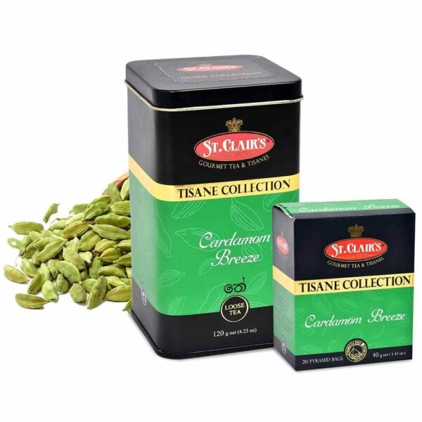 St.Clair's Tisane Cardamom Breeze Ceylon Tea - Image 1