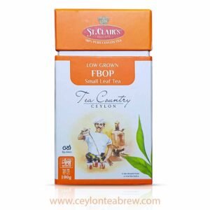 St.Clairs low grown FBOP small leaf black loose tea