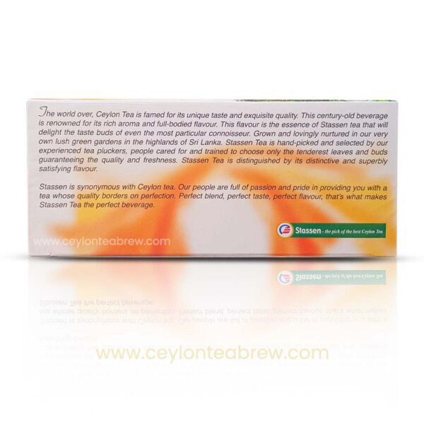 Stassen pure organic black tea 25 bags 1