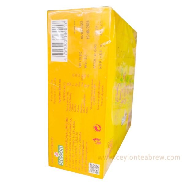 Stessen Ceylon tea supreme Liquid Gold tea bags 200g
