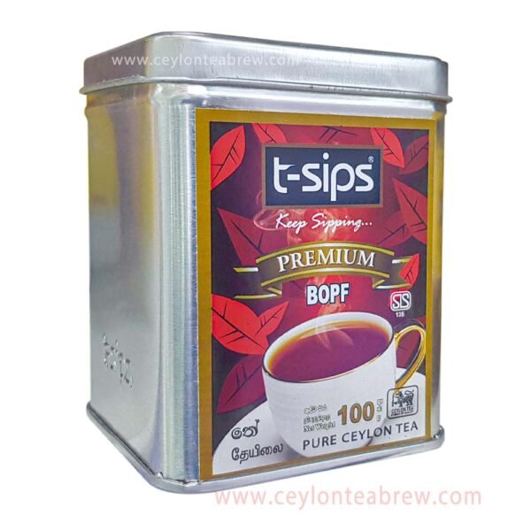 T-Sips Supreme Premium BOPF Ceylon Black leaf Tea - Image 2
