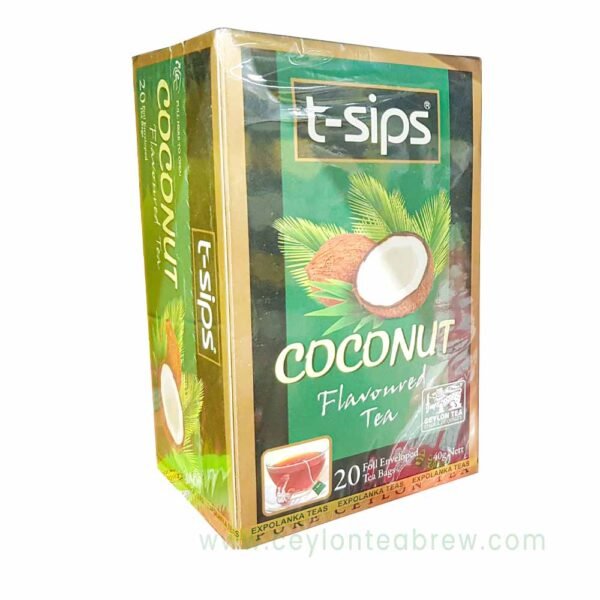 T- Sips Ceylon tea with natural coconut flavored tea - Image 3