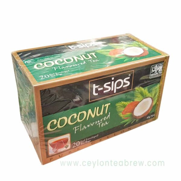 T- Sips Ceylon tea with natural coconut flavored tea - Image 4