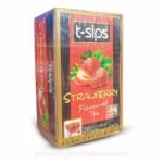 T- Sips Ceylon tea with natural strawberry flavored tea bags - Image 2