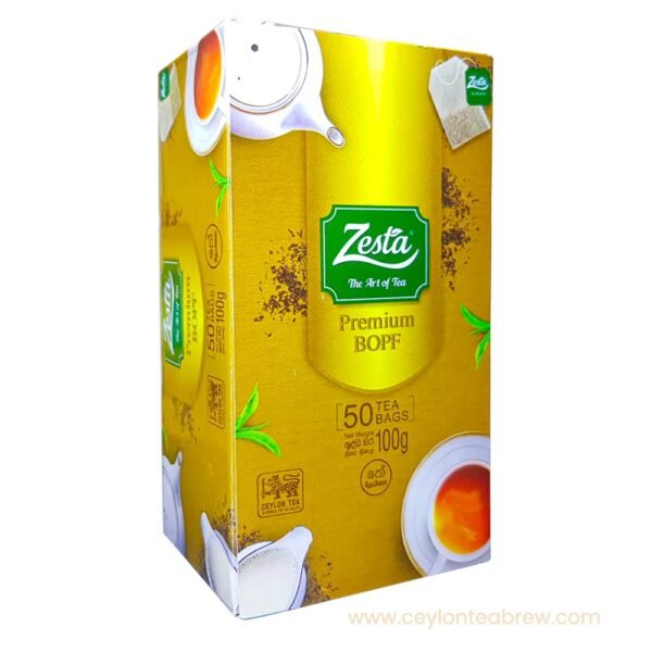 Zesta ceylon black tea 50 bags