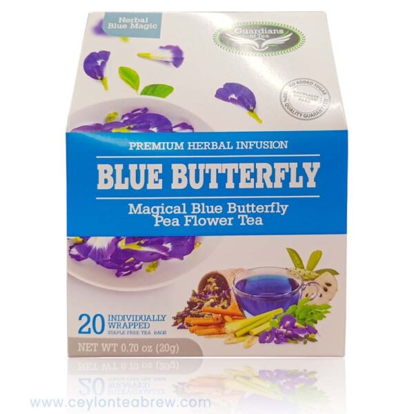 Blue butterfly pea flower tea Clitoria ternatea drink - Image 4