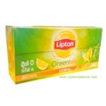 Ceylon Lipton Green Tea with Citrus Flavor tea 20 bags - Image 3