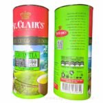 St. Clair's Pure Green Tea large leaf in can - Image 2