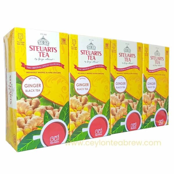 Steuart Ceylon Natural Ginger Tea - Image 4
