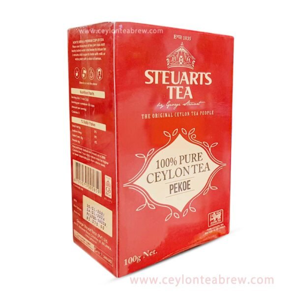 Ceylon Steuart pure black Pekoe Loose leaf Tea - Image 2
