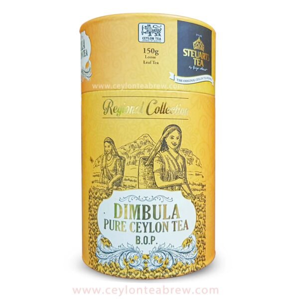 Steuart Ceylon pure black BOP Dimbula Region Loose leaf Tea - Image 1