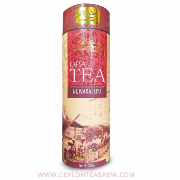 Zesta Ceylon OPA Black leaf tea Nuwaraeliya 200g